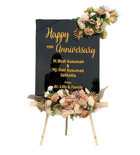 Papan Bunga Akrilik Haurseah