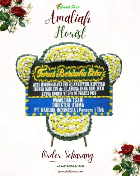 Papan Bunga Duka Haurseah